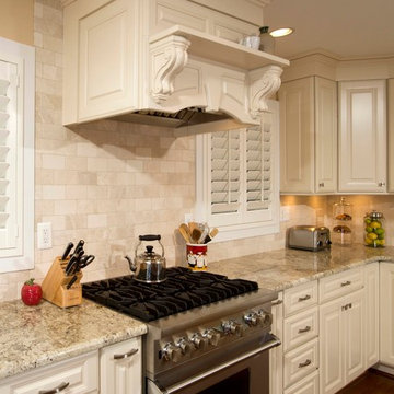 A Galley Kitchen Transformed to Meet Falls Church Homeowner's Vision