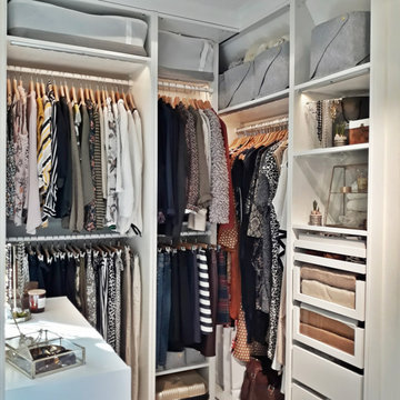 Sovrum och walk-in-closet makeover