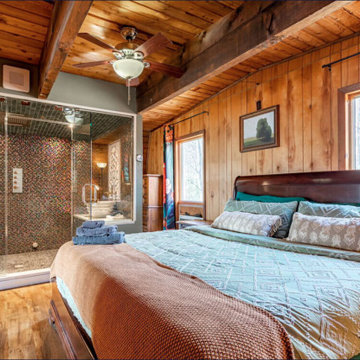 Modern Hammam-Inspired Walk-In Shower: After