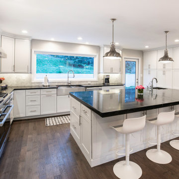 Excellent Kitchen and Living Space Remodeled in McLean, VA