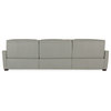 Reaux Power Recline Sofa With RAF Chaise With 2 Power Recliners
