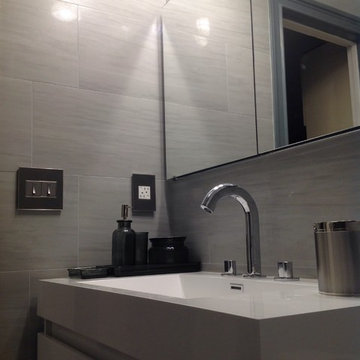 The Mans Bathroom- a small bathroom renovation