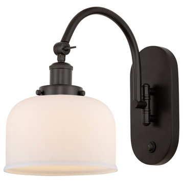 Innovations Lighting 918-1W-13-8 Bell Sconce Bell 13" Tall Wall - Oil Rubbed