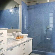 blue bathrooms