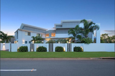 This is an example of a modern home design in Brisbane.