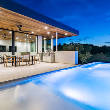 Austin, Texas Modern Home-Alaska White Oak