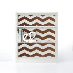 PANYL Maduro Chevrons for IKEA BILLY - Home Decor
