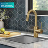 Oletto 1-Hole Kitchen Bar Faucet, Spot Free BB