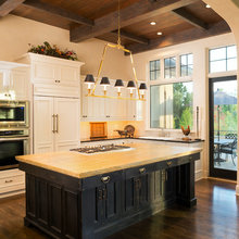 island with cooktop