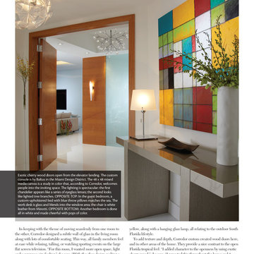 PRESS - J Design Group Projects in Aventura Magazine.