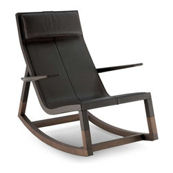 Poltrona Frau - Poltrona Frau Don Do Rocking Chair - Rocking Chairs