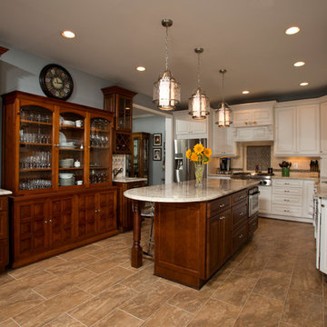 Addition Provided an In-Law-Suite,New Bedrooms for Teens,and a Gourmet Kitchen