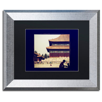 Philippe Hugonnard 'Moment of Life' Art, Silver Frame, Black Matte, 14"x11"