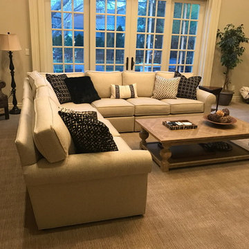 Trendy carpeting for the Family Room