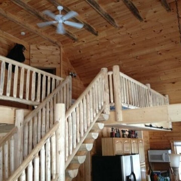 Wood Hand Railings
