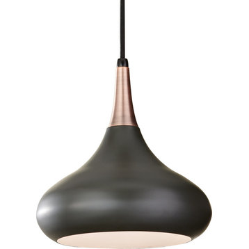 Belle 1-Light Pendant, Dark Bronze