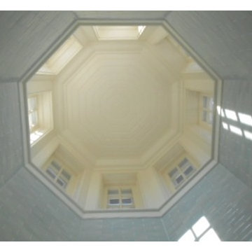 cupola interior over the shower