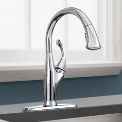 One Touch and Hands Free Faucets - Kitchen Faucets
