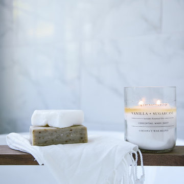 Baltic White Master Bath Carmel Valley Flip For Sale