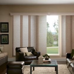 Bali&reg; Sliding Panels: Promenade & Rafia - Vertical Blinds