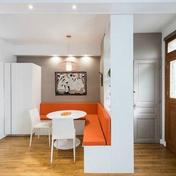 SK CONCEPT : Aménagement d'une cuisine petit espace sous comble
