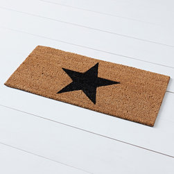 black star doormat - Door Mats