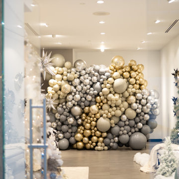 Holiday Photo Room Set Up