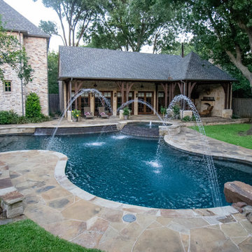 Dallas Rustic Elegant Pool