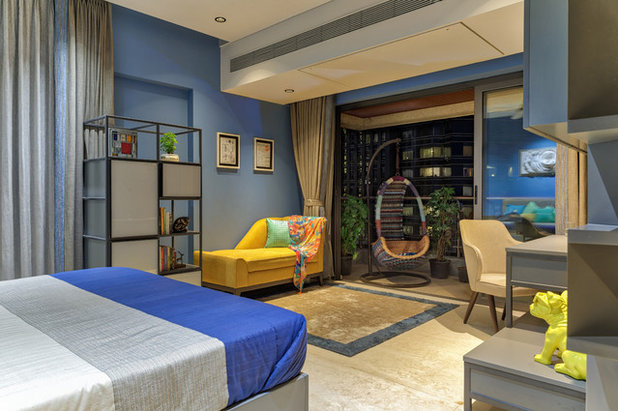 Contemporary Bedroom by Studio Osmosis