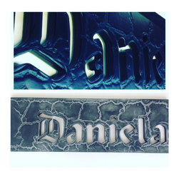Laser cut name plates - Decorative Objects And Figurines