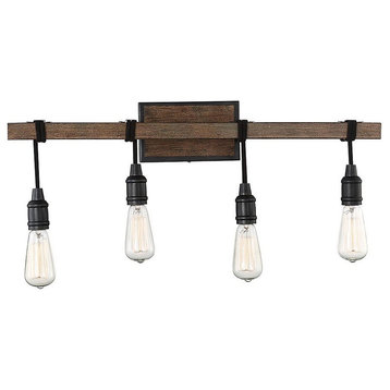 4 Light Bath Bar-Industrial Style Farmhouse and Rustic Inspirations-10.25
