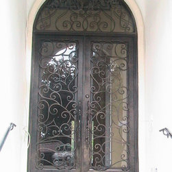 Forge Iron Designs Wrought Iron Doors - Front Doors