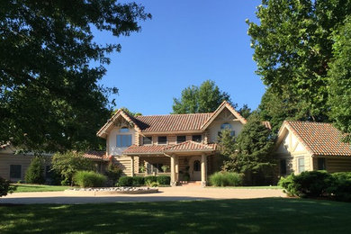 Example of a mountain style exterior home design in Other