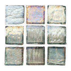 Ashland Iridescent Glass Tile Series - Tile