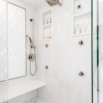 Fox Traditional Master Bathroom with Custom Vanity
