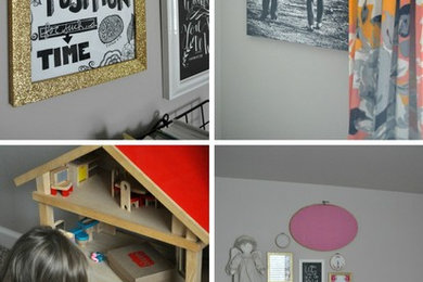 Eclectic girl childrens' room photo in Seattle