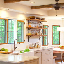 Kitchen shelves