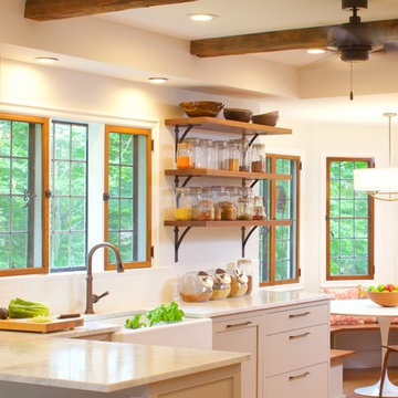 Modern Twist in a Classic Tudor Kitchen