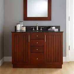 Customize Solid Wood Bathroom Vanity- - Products