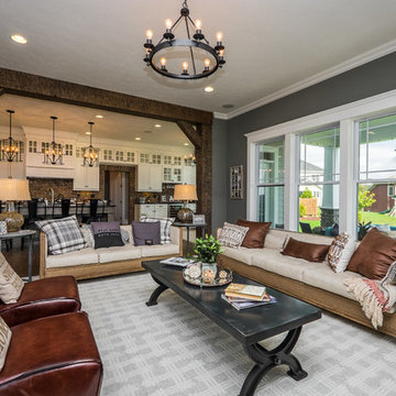 Napa Model Home in Newbury community in South Fayette