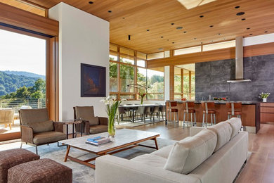 This is an example of a midcentury home design in Other.