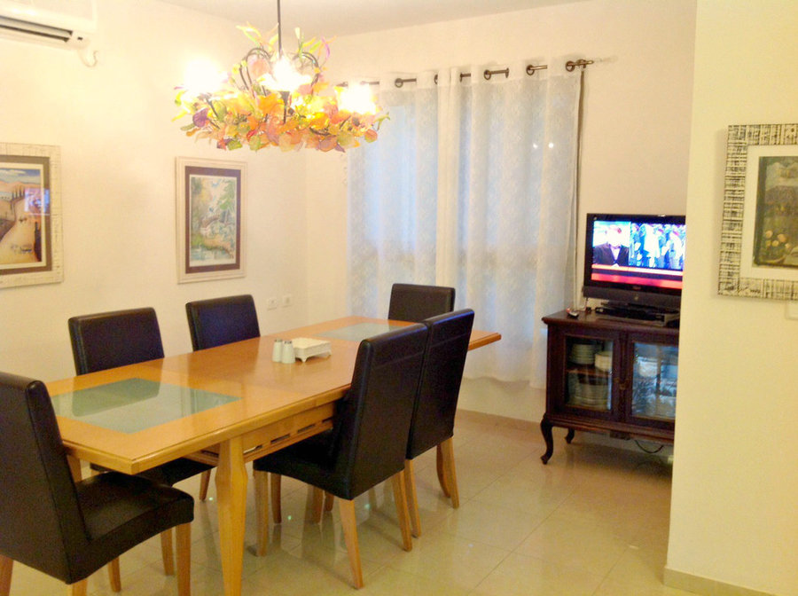 non-formal dining area right off the kitchen. Not for guests