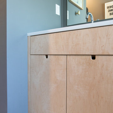 Maple Plywood Bathroom Vanity