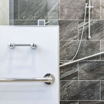 Master Bathroom Remodeled With Stand Alone Tub, Standing Shower, Warrenton VA