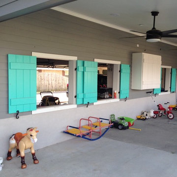 Home addition: Office, party room, conditions storage, porch