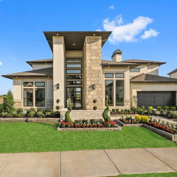 Newmark Homes - Elevation - Versailles Floor Plan
