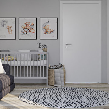 Redesign of the Bedroom and Nursery in Modern Style