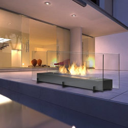 Eco-Feu Vision II Biofuel Fireplace - Indoor Fireplaces