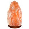 Pure Himalayan Crystal Rock Pink Salt Lamp Natural Shape, Small