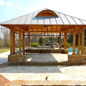 Poolside Pagoda